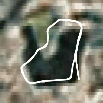 Tabor walking route map in Tikhvin