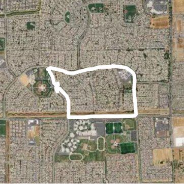 Neighborhood 2 mile walk