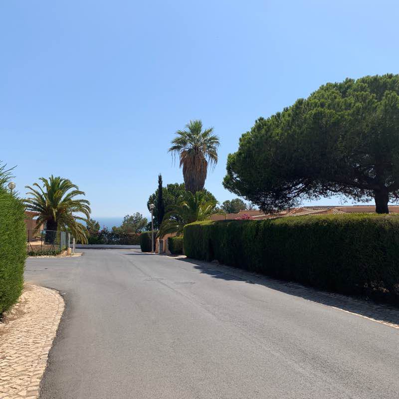 Lagos cliffs walking route map in Lagos