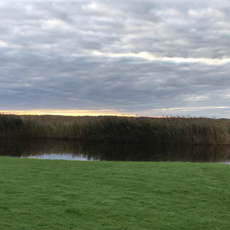 Walk backwaters and beach walking route map in Zempin