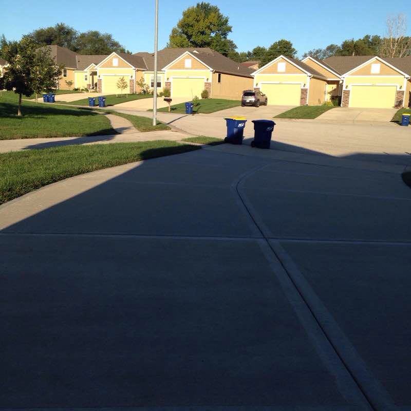 Ashmont to Shannon entrance walking route map in Smithville