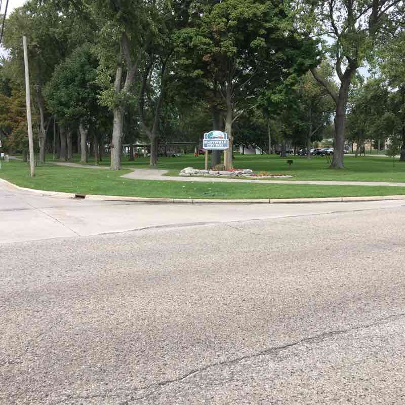 Marysville’s Peace walking route map in Corunna