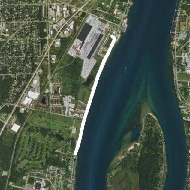 St Clair River, Marysville MI