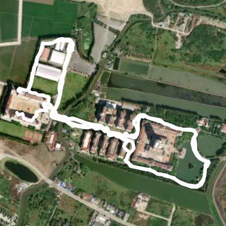 ABAC CAMPUS  walking route map in Tambon Bang Sao Thong