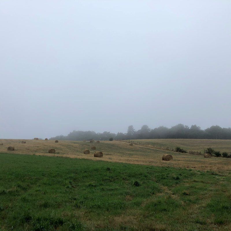 Walk around Reilhac walking route map in Bertholène