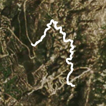 Flume Trail walking route map in New Washoe City