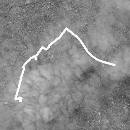 Kotabumi1 walking route map in Bandar Lampung