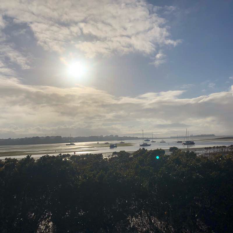 Hastings Foreshore walking route map in Hastings
