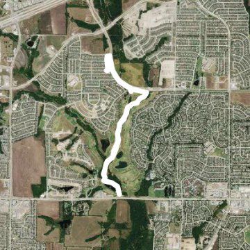 Golf trail restep route
