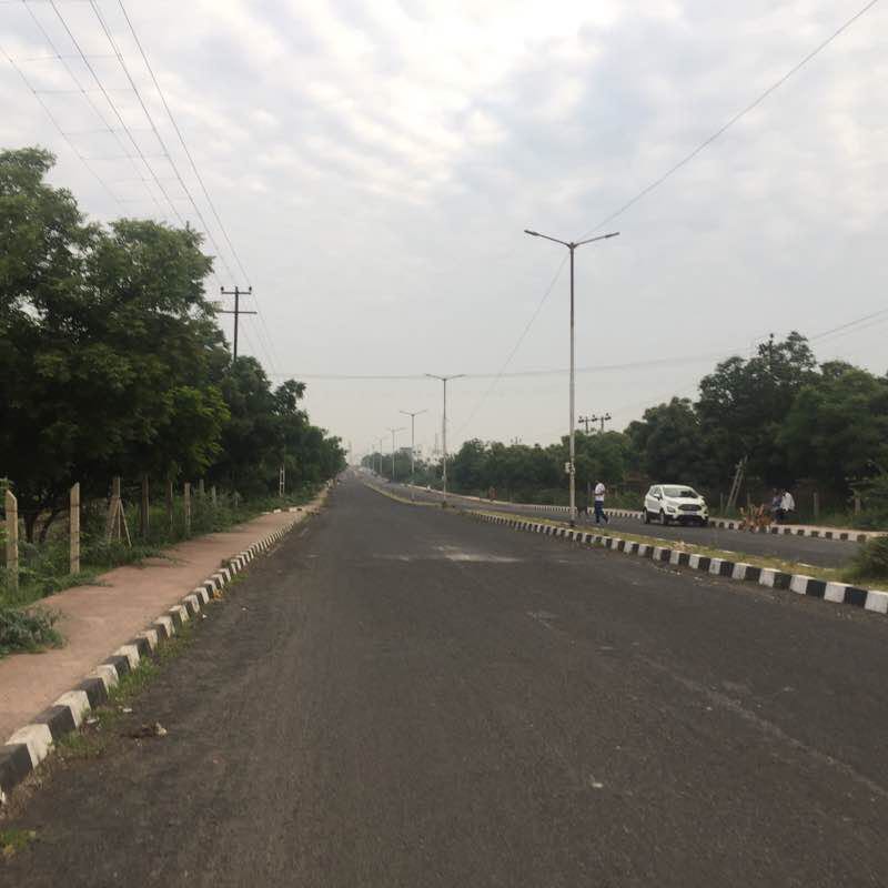 Bhuj mundra road walking route map in Bhuj