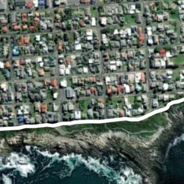 Kortpad huis tot strand kusweg