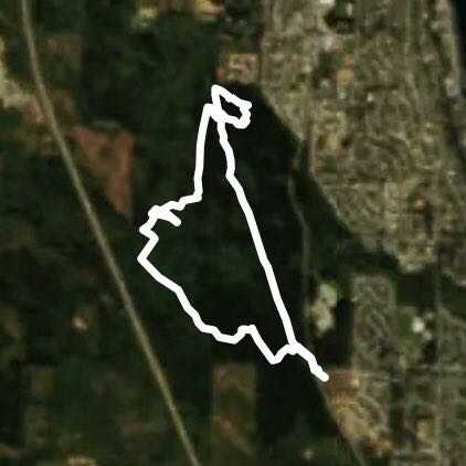 Beaver Lodge Lands walking route map in Campbell River