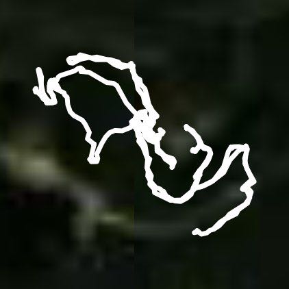 Elk Falls walking route map in Campbell River