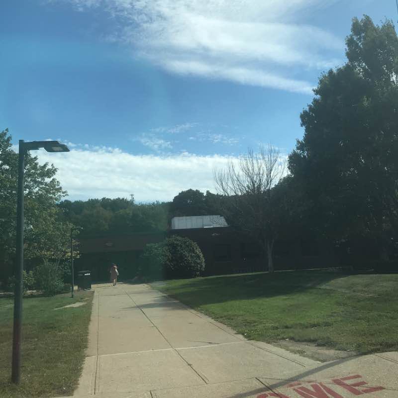 Bridgewater State campus walk