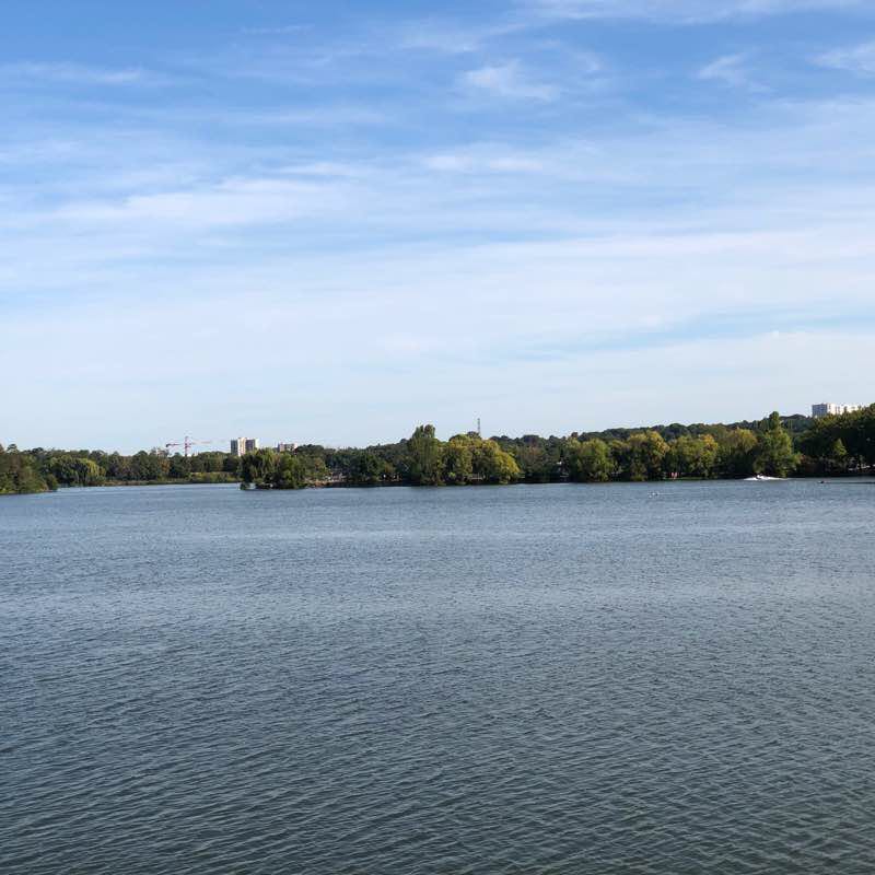 Lac de Viry Chatillon (par l’Ouest)