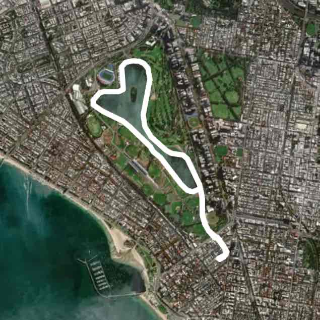 Albert park lake