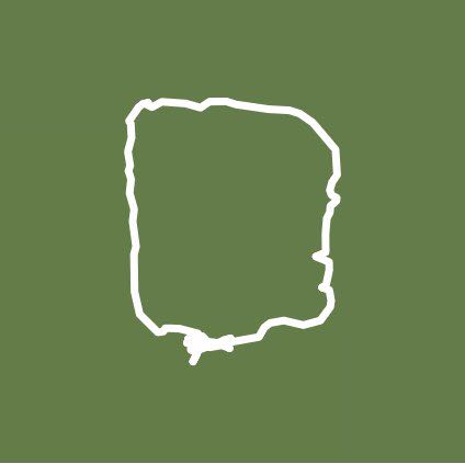 Yale st walking route map in Elmhurst