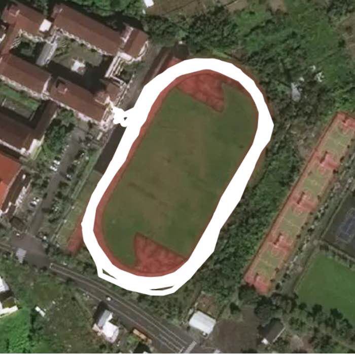 頭城國中的操場