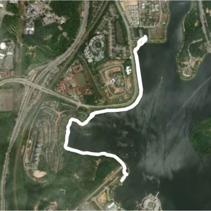 Merrily to Water Sports Complex trail