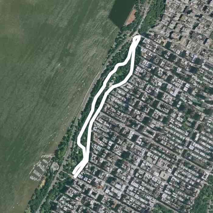 Riverside Park 79 Street kids loop