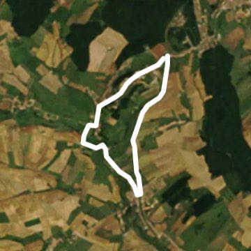 Tucquegnieux / Mancieules walking route map in Tucquegnieux