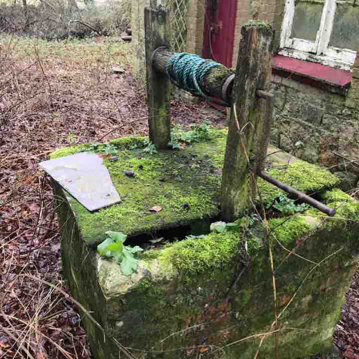 Ridgeway walking route map in Broad Hinton