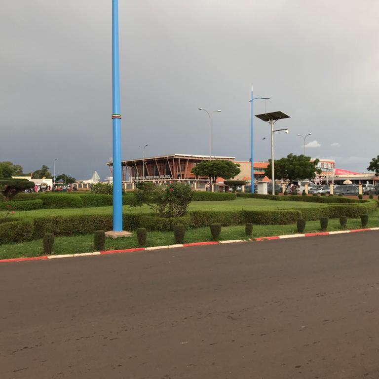 Kalaban Airport Road Run walking route map in Bamako