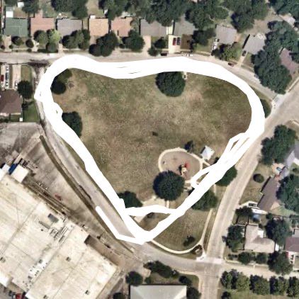 An early run at the park