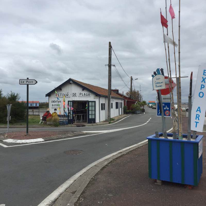St Trojan Beach walking route map in Saint-Trojan-les-Bains