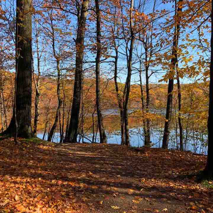 MontStBrunoSentier vom Lac Seigneurial Wanderweg SaintBrunode