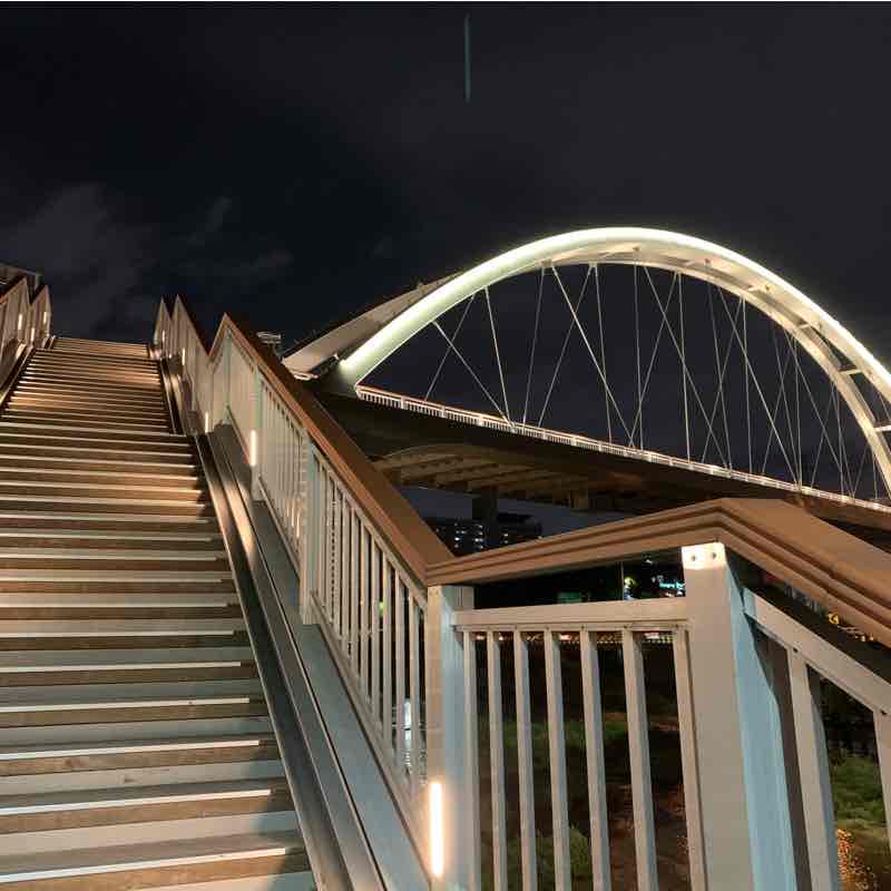 경춘선 철길 부터 중랑천까지