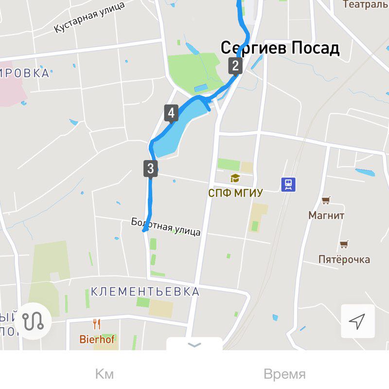 Маршрут по Золотому кольцу 