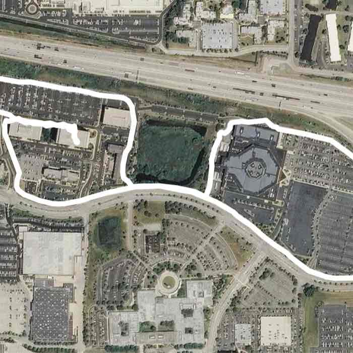 OptumRx IKEA walk walking route map in Rolling Meadows
