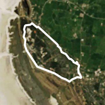 Saint Peter Ording walking route map in Sankt Peter-Ording