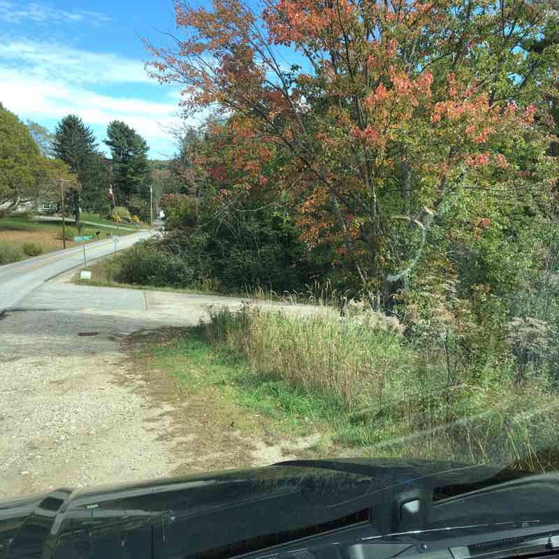 Spring Road Lake Auburn Maine walking route map in Auburn