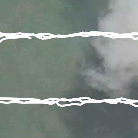 Walk in Iowa, Louisiana, USA walking route map in Iowa