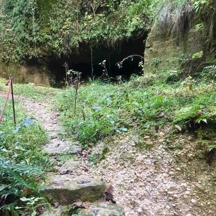 Piave false fence trail walking route map in Falzé di Piave