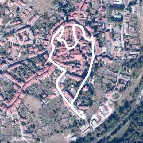 Tour in Arles-sur-Tech walking route map in Arles-sur-Tech