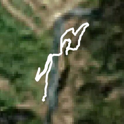 Bhote Koshi river walking route map in Thuman