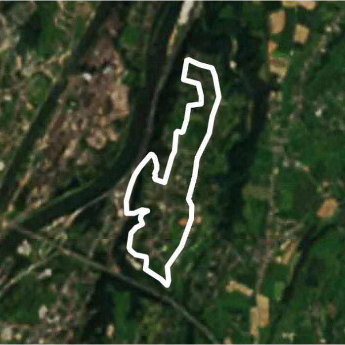 Cheratte Towers 7.82 km walking route map in Blegny