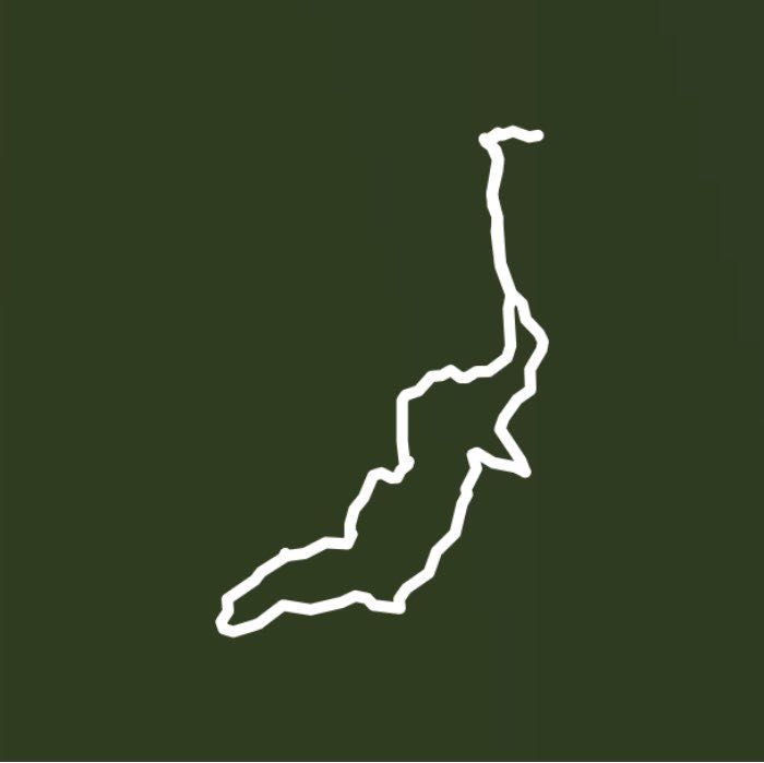 Indicated walking route map in Maureillas-Las-Illas