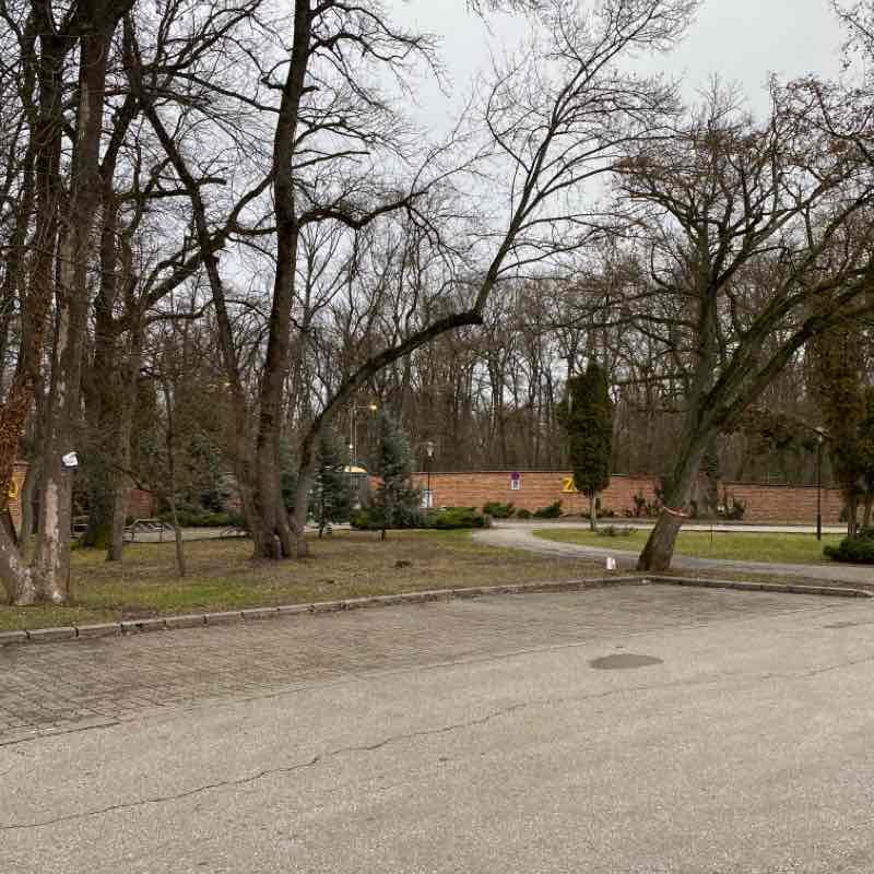 Zoo walking route map in Timișoara