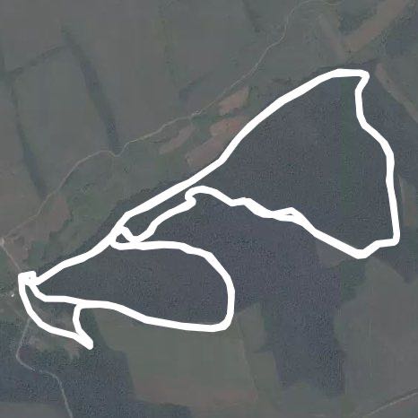 Herneacova walking route map in Nadăș