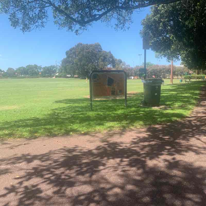 Forest Park walking route map in Mount Lawley
