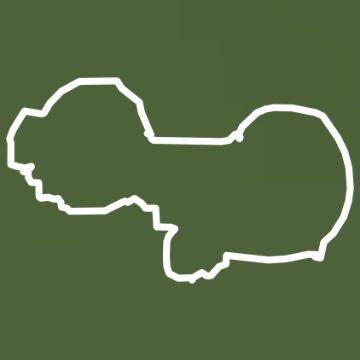 Four lake loop beta walking route map in Cypress Gardens