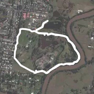 Eagleby walking route map in Eagleby