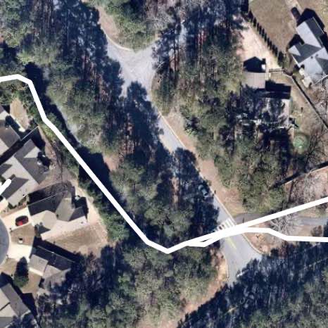Neighborhood Golf Cart Path