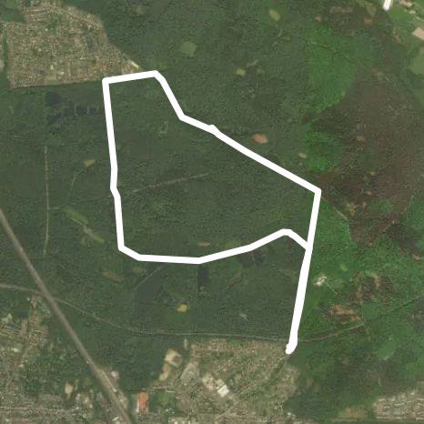 Forest tour from the Stallberg car park walking route map in Siegburg