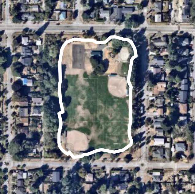 Park Route walking route map in Tukwila