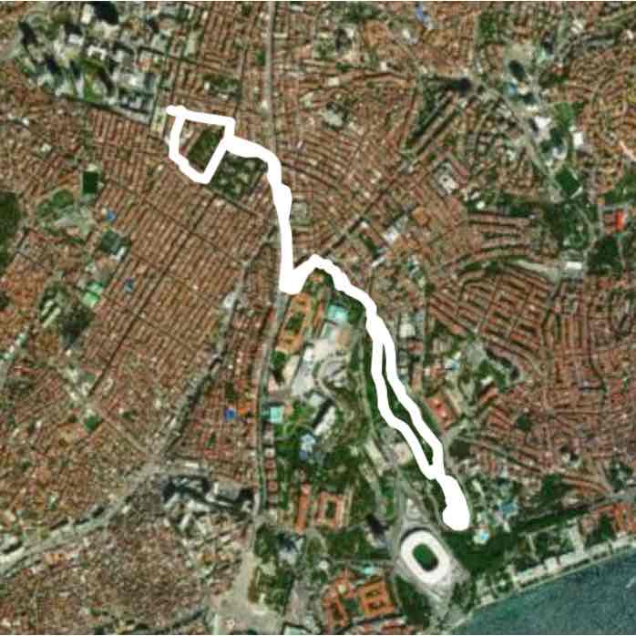 Bomonti Maçka Parkı 10k steps